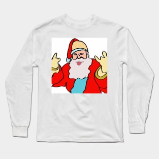 santa is my ho ho homeboy Long Sleeve T-Shirt